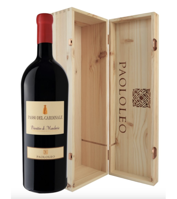 Вино Paololeo "Passo del Cardinale" Primitivo di Manduria DOC 1,5 л