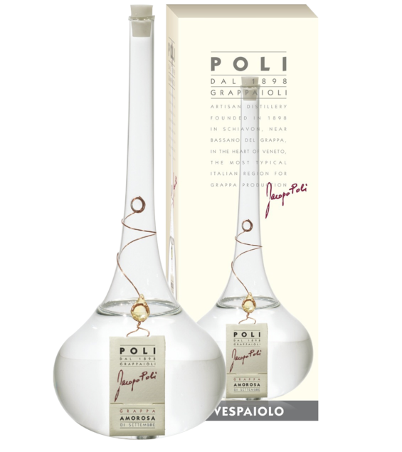 Грапа Poli Grappa Amorosa di Settembre (Vespaiolo) Jacopo Poli 1,5 л 