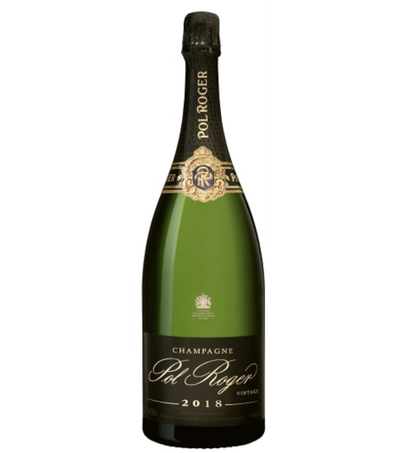 Шампанське Pol Roger Champagne AOC Brut Vintage 2018 (g/b) 1,5l