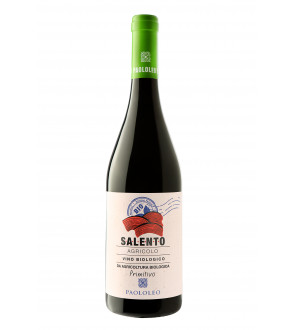 Вино Paololeo "Agricolo" Primitivo Salento Organic  IGT
