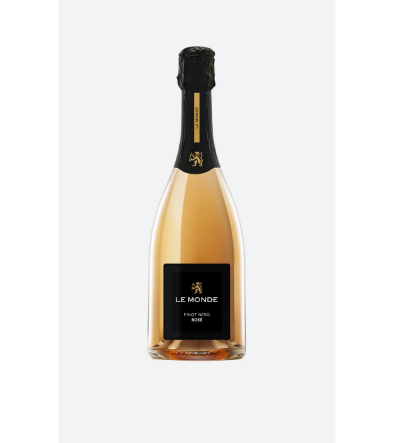 Ігристе вино Le Monde Pinot Nero Rose Brut
