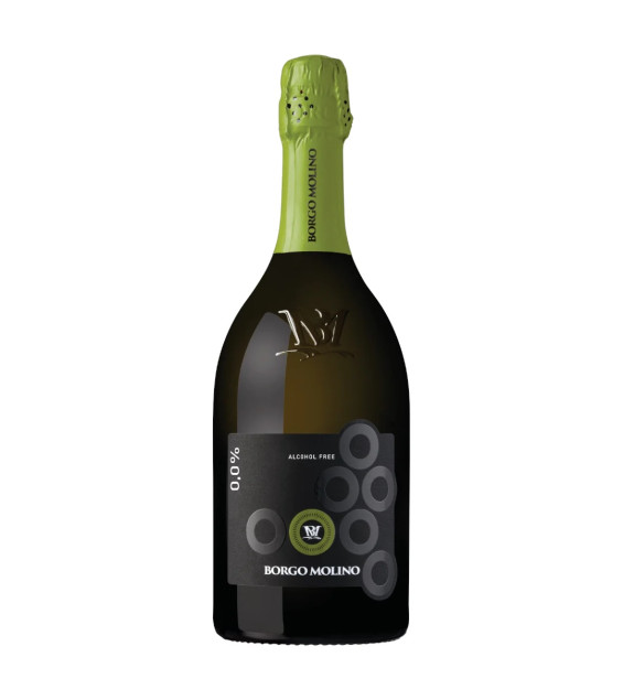 Безалкогольне ігристе вино Borgo Molino Spumante Alcohol Free 			