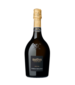 Ігристе вино Borgo Molino "Motivo" Cuvee Oro Prestige Brut 			