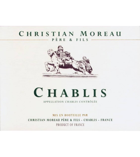 Вино Domaine Christian Moreau Chablis Вино Domaine Christian Moreau Chablis