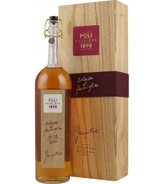 Граппа Poli 'Jacopo Poli' Solera di Famiglia Riserva Barrique Grappa