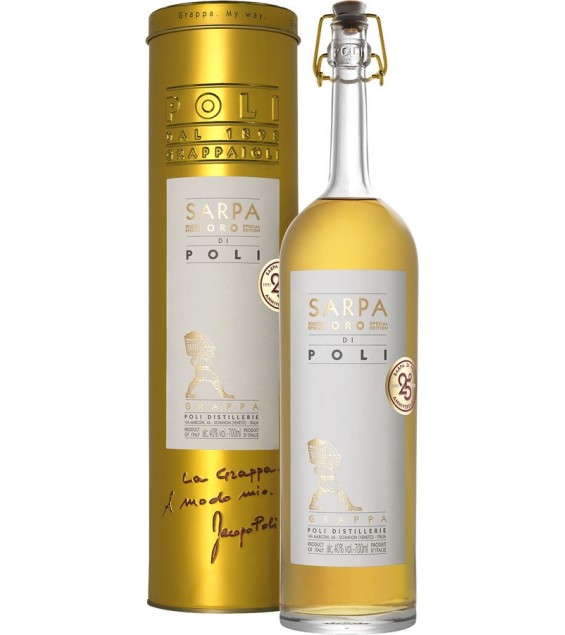 Грапа Poli Grappa Sarpa Oro di Poli