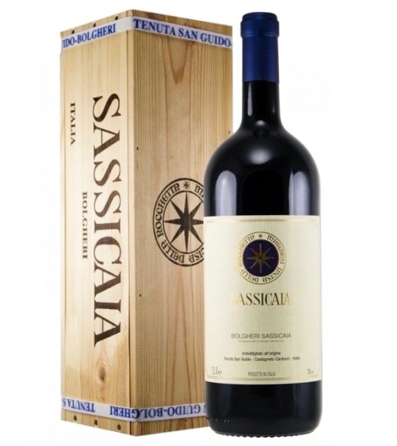 Вино Tenuta San Guido Sassicaia Bolgheri, 1.5l Вино Tenuta San Guido Sassicaia Bolgheri, 1.5l